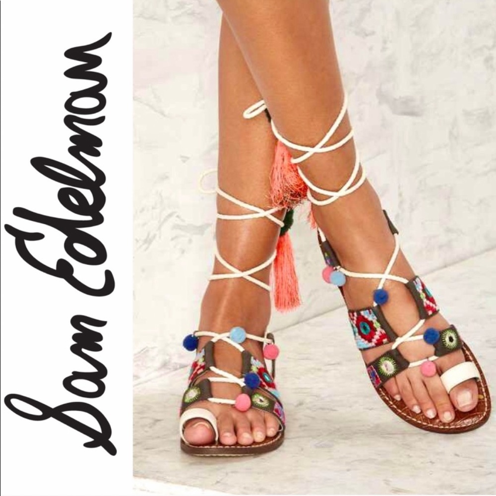 Sam Edelman Gretchen Gladiator Wrap Sandals